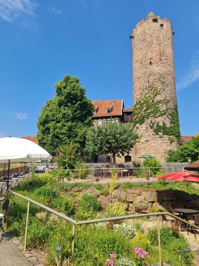 Hotel & Cafe Schachtenburg Schlitz Exterior foto