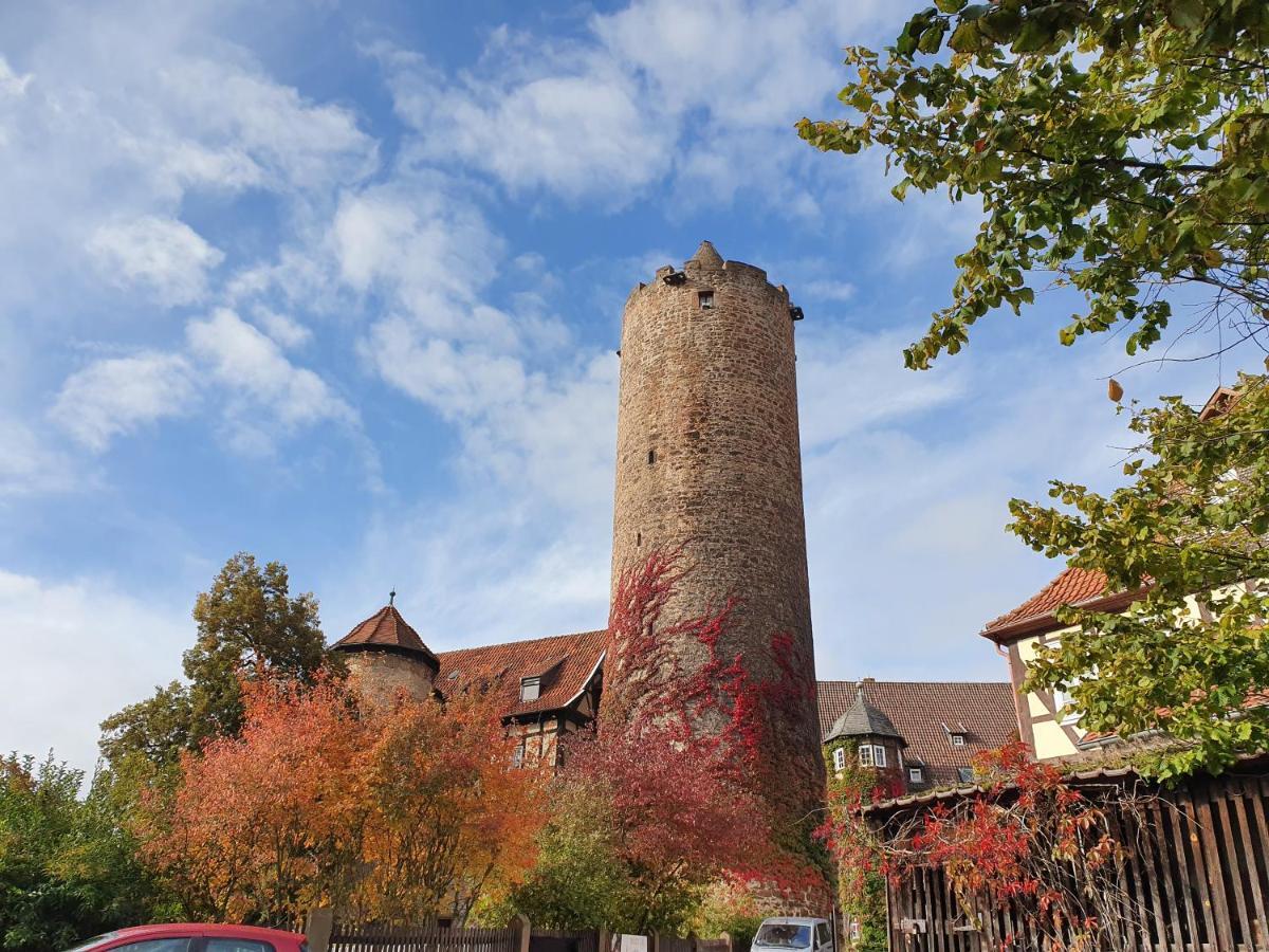 Hotel & Cafe Schachtenburg Schlitz Exterior foto